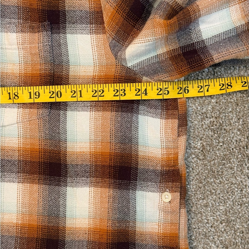 Madewell 100% Warm Plaid and Flannel Button-Down Shirt Sz XXL LAGENLOOK - Picture 6 of 13